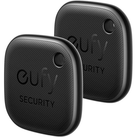 by Anker SmartTrack Link (Black, 2-Pack), Android not Supported, Works with Find My (iOS only), Key Finder, Bluetooth Tracker for Earbuds and Luggage, Phone Finder, Water Resistant