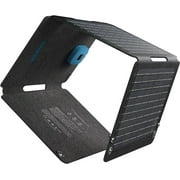 Anker Solix PS30 Solar Panel, 30W Foldable Portable Solar Charger, IP65 Water and Dust Resistance, Ultra-Fast Charging, Charges 2 Devices at Once, for Camping, Hiking, and Outdoor Activities.