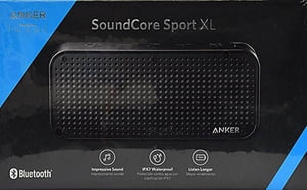Black Anker SoundCore Sport Speaker with Bluetooth 