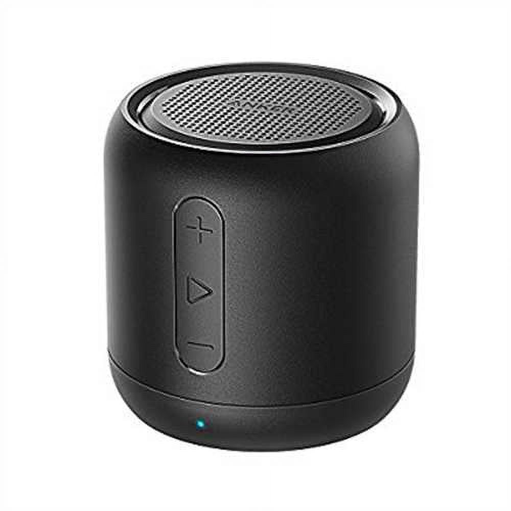 Anker SoundCore mini, Super-Portable Bluetooth Speaker with 15-Hour Playtime, 66-Foot Bluetooth Range, Enhanced Bass, Noise-Cancelling Microphone - Black - image 1 of 4