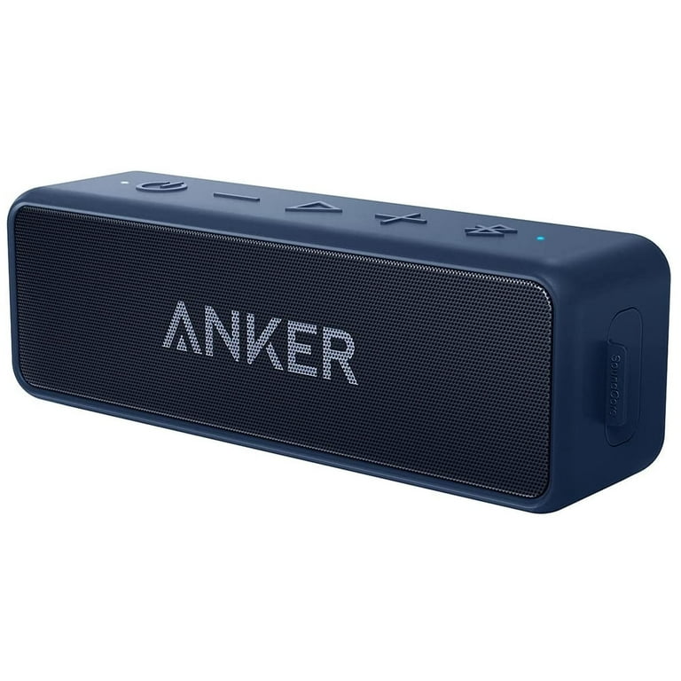 Anker Soundcore 2 Portable Bluetooth Speaker, Waterproof, Dual