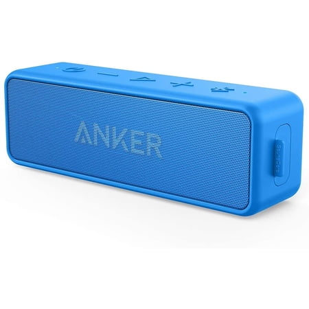Anker SoundCore 2 Portable Bluetooth Speaker Dual-Driver Wireless Stereo Pairing, Waterproof