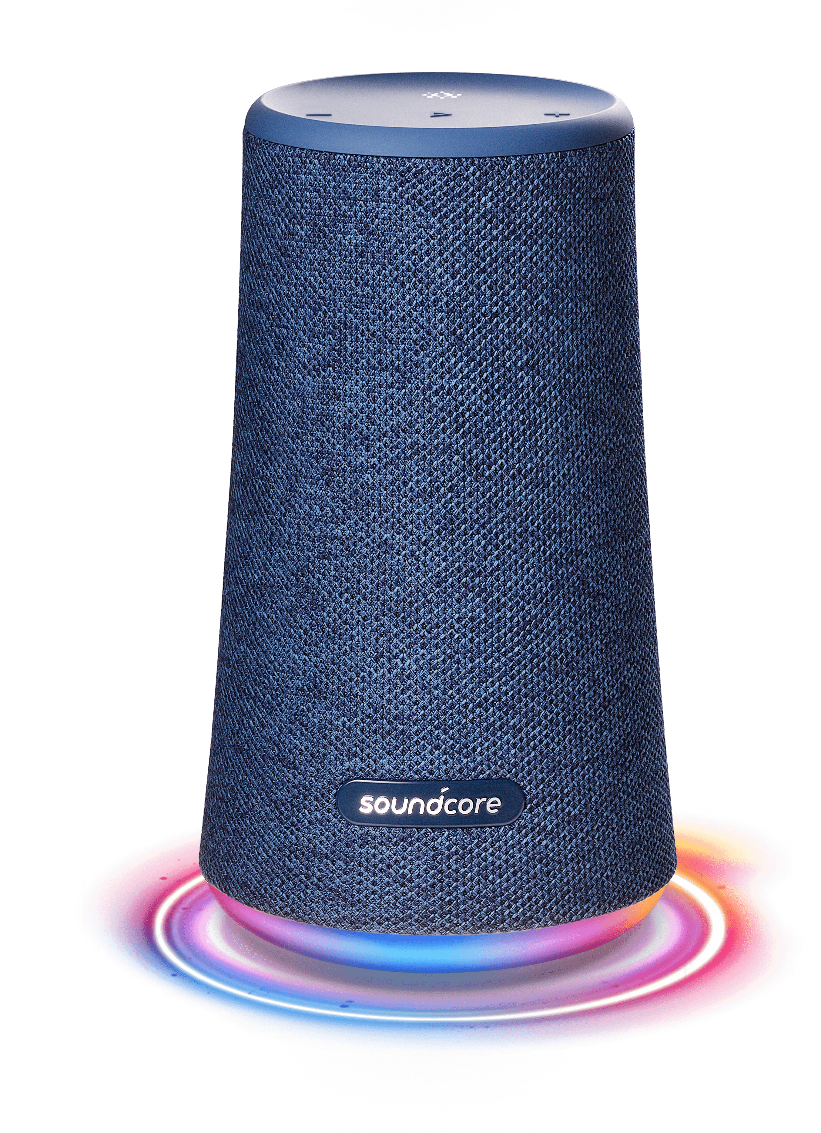 Soundcore Glow Portable Speaker with 30W 360° Sound, Synchronized Radiant  Light, 18H Playback, Customizable EQ and Light Show, and IP67 Waterproof