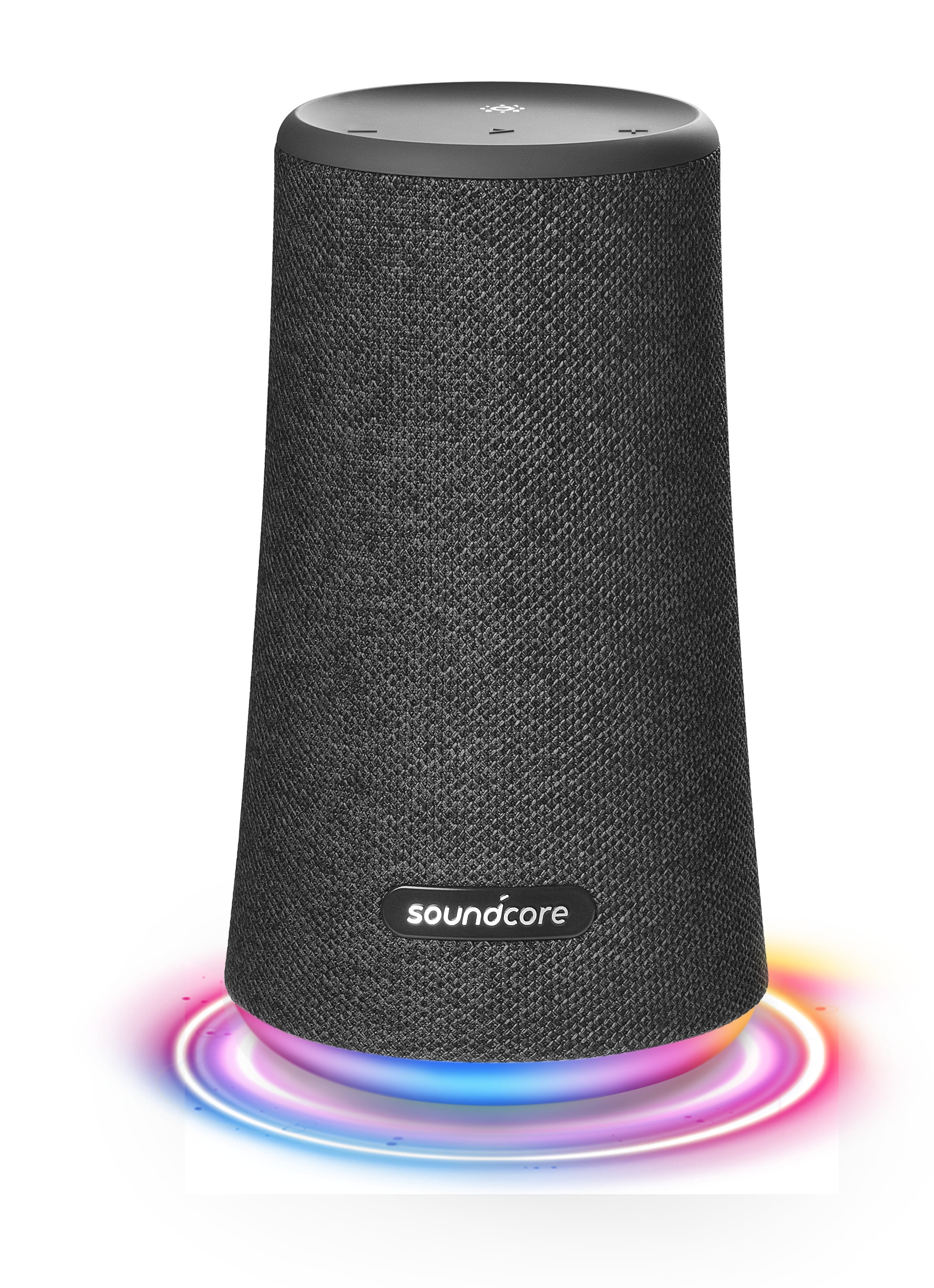 Anker Soundcore Flare + Portable Bluetooth Speaker 360°Sound LED Light,  Waterproof,20W- Blue 