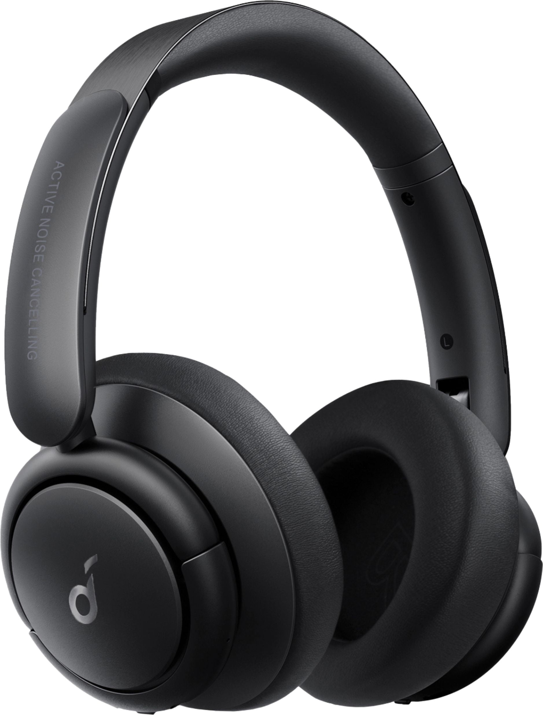Anker - Soundcore Life Tune XR Wireless Active Noise-Cancelling  Over-the-Ear Headphones - Black