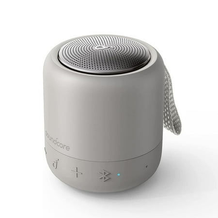 Anker Soundcore Mini 3 Bluetooth Speaker,Waterproof, BassUp and PartyCast Tech| Gray