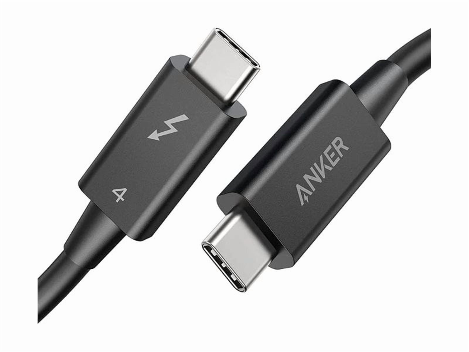 Anker USB C Cable, 2.3FT Thunderbolt 4, 100W Charging