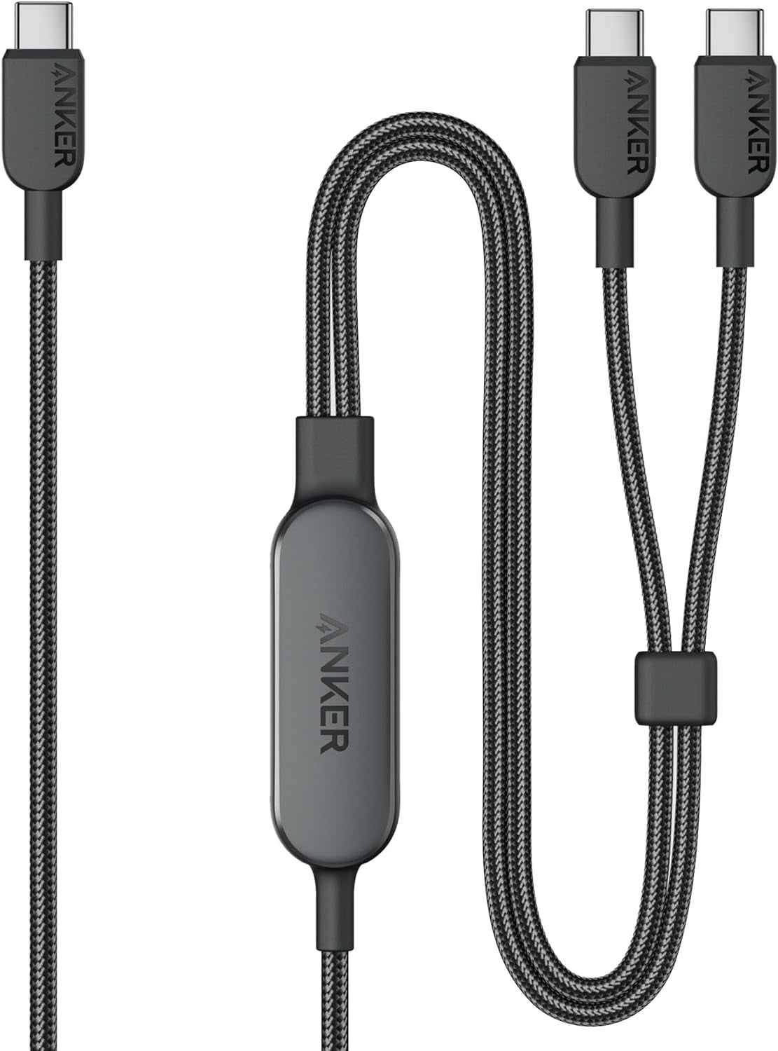 Anker USB C Cable, 4 ft 2-in-1 USB C to USB C Cable 140W Max