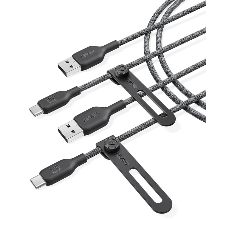 Anker 6ft USB Type C Fast Charging Cable Data Sync Lightning Charger Cable [Black