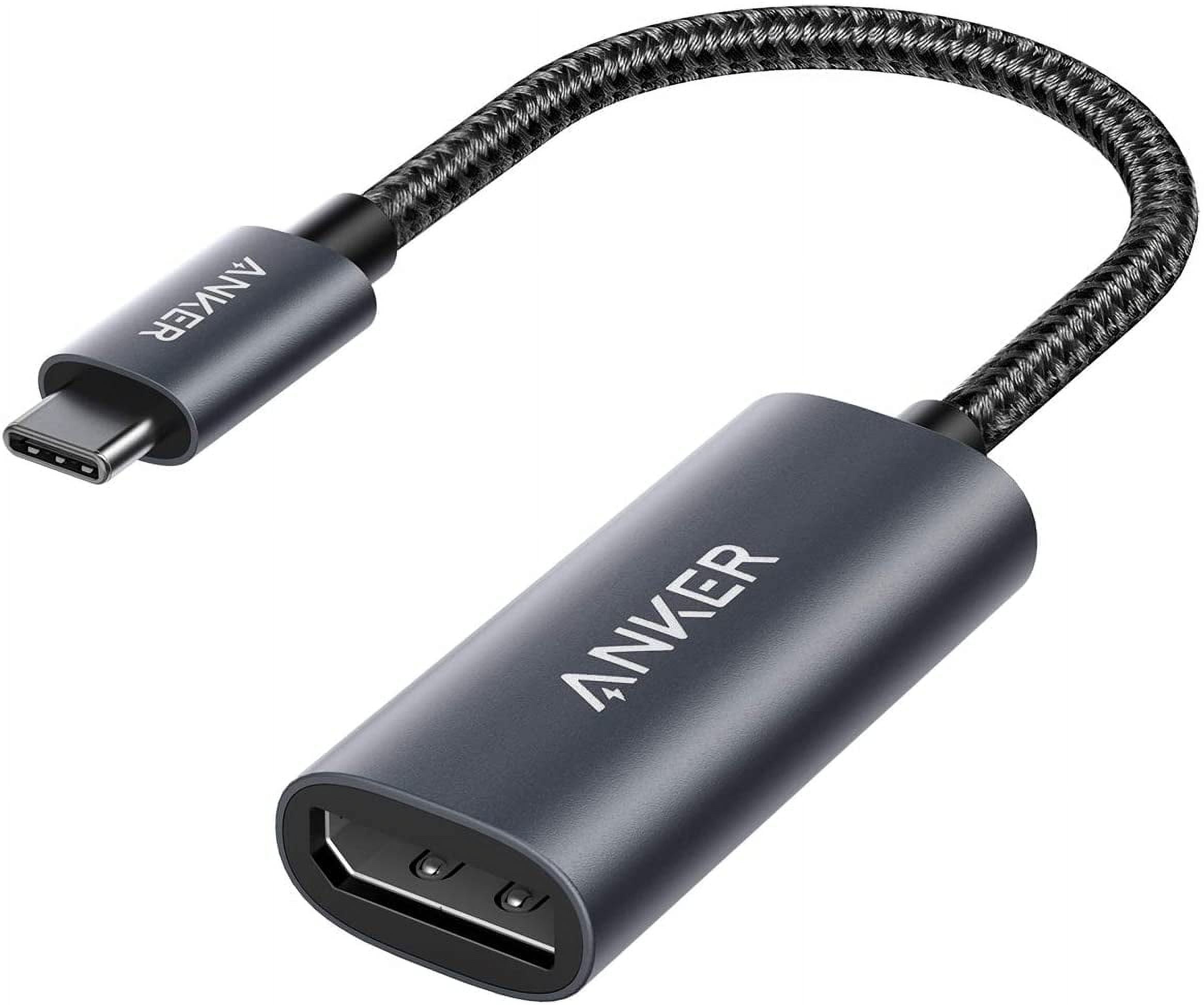 Anker USB C to DisplayPort Adapter for Home Office (4K@60Hz), PowerExpand+ Aluminum Portable USB C Adapter, for MacBook Pro, MacBook Air, iPad Pro, XPS 15/13, Spectre, Surface, and More