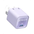 thumbnail image 1 of Anker USB C GaN Charger 30W Adapter Nano 3 PIQ 3.0 Fast Charging Foldable ,Lilac Purple, 1 of 6
