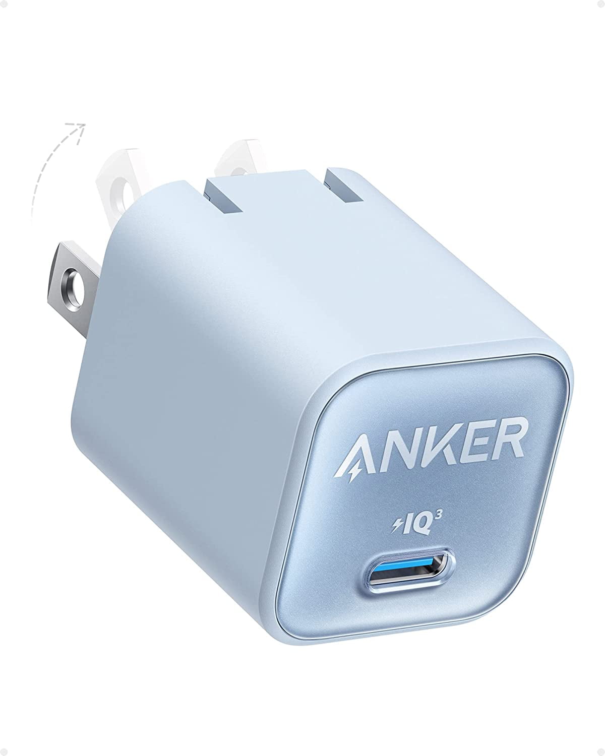 Anker USB C Charger, 20W Fast Charger with Foldable Plug