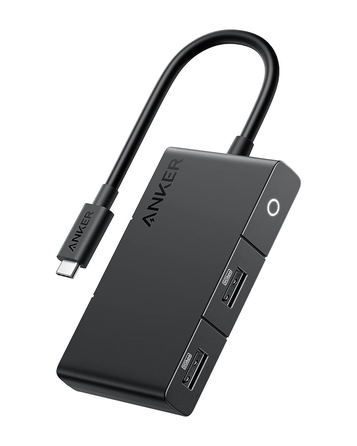 Anker USB C Hub, 332 USB-C Hub (5-in-1, 4K HDMI) with 100W Power Delivery, 4K@30Hz HDMI Display, 5Gbps USB-C&A Data Ports