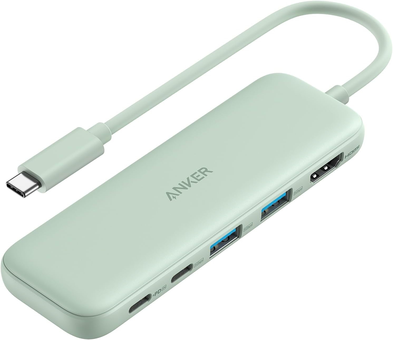 Anker USB C Hub, 5-in-1 USBC to HDMI Hub(Green)