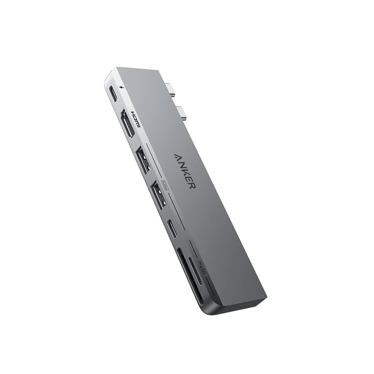 Anker, USB C Hub for MacBook, 547 Model, 7-in-2 with Multiple