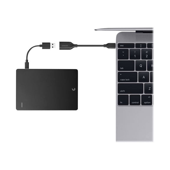 Anker USB-C to USB 3.1 Adapter, USB-C Male to USB-A Female, Uses USB OTG Technology, Compatible with Samsung Galaxy Note 8, S8 S8+ S9, iPad Pro 2018, Nexus 6P 5X, LG V20 G5 and More