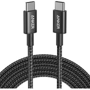 Anker USB C to USB C Cable, Type-C Charging Cord Fast Charge(10FT,100W), Compatible for iPhone 17/17 pro, MacBook and More(Black)