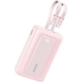 thumbnail image 1 of Anker Zolo Power Bank (2025 Upgraded Version), 45W Max Fast Charging, 20,000mAh Battery Pack, Dual Built-in USB-C Cables, USB-C&A Port, Compatible for iPhone 17/16 Series, Galaxy, MacBook, and More, 1 of 5