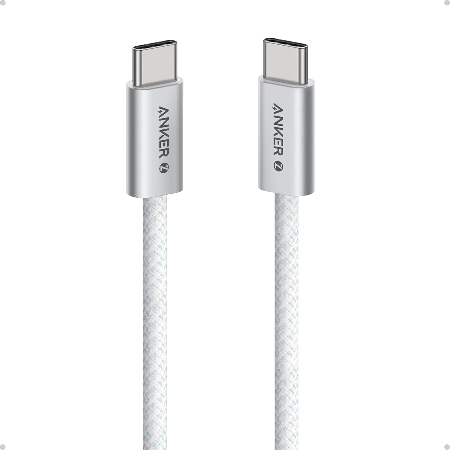 Anker Zolo USB C To USB C Cable Braided And Dirt Free Type C Fast anker-zolo-usb-c-to-usb-c-cable-braided-and-dirt-free-type-c-fast
