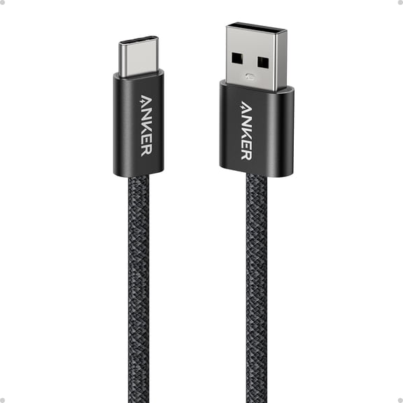 Anker Zolo USB to USB C Cable, Seamless CarPlay Connesction, Durable and Braided Type C Cable, Premium Look with Slim Connector