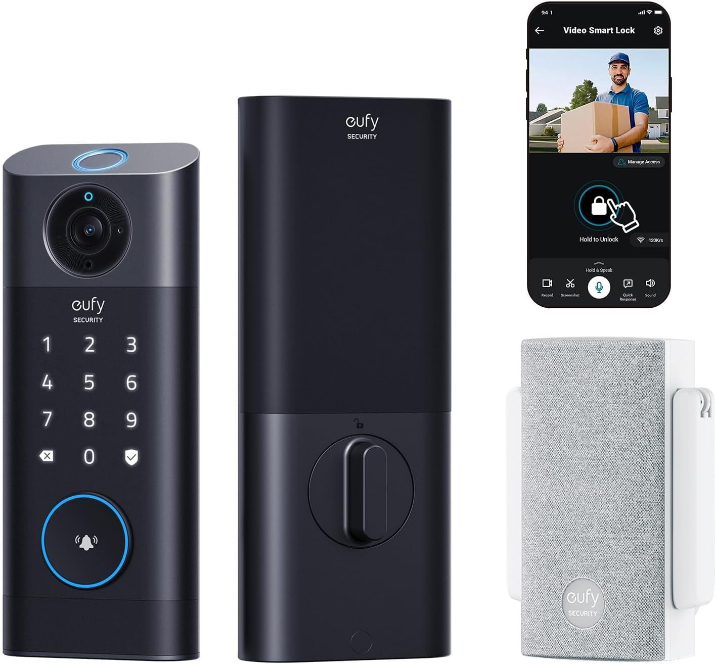 10231 未開封　Anker Eufy Security Anker eufy Security, Wireless Video Doorbell (Battery