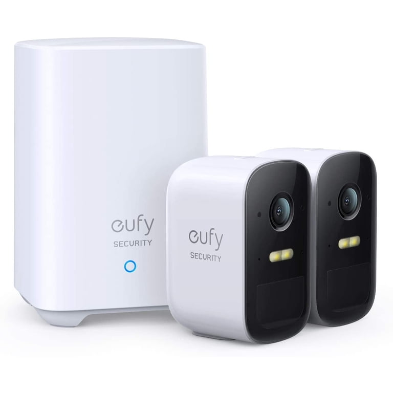 Anker eufy securitycam 2C カメラ2個付き Anker Eufy 2C Pro Security Camera Kit, 2K Resolution, 180-Day