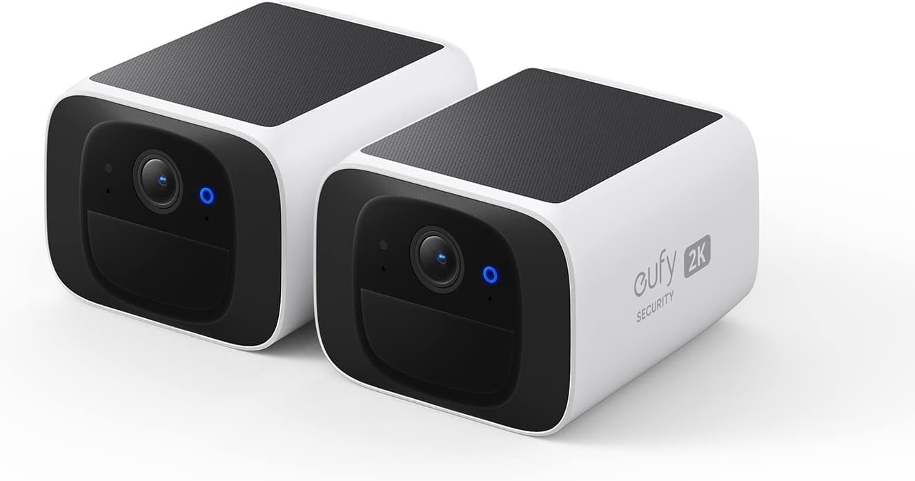 Anker eufy Security SoloCam S220, Wi-Fi Solar-powered, Wireless 2K