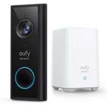 Anker eufy Security, Wireless Video Doorbell (Battery-Powered) with 2K HD, No Monthly Fee, On-Device AI for Human Detection, 2-Way Audio, Simple Self-Installation