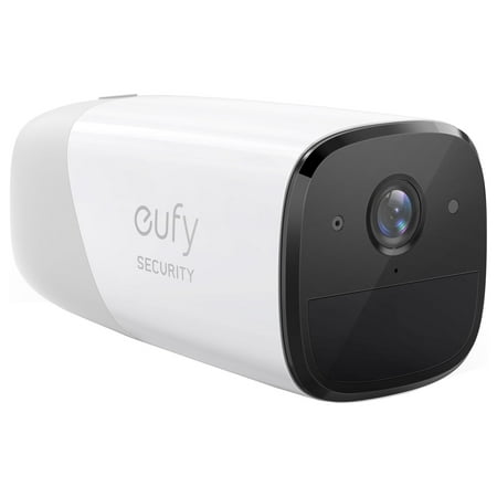 eufy Security - eufyCam 2 Indoor/Outdoor 1080p Wi-Fi Wire-Free Add-On Security Camera - White