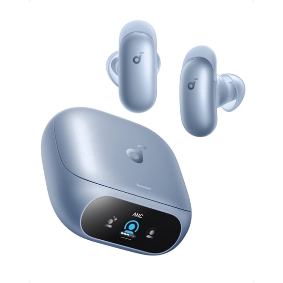 Anker soundcore Liberty 5 Pro, ANKER Thusâ„¢ AI Chip, Whisper-Clear Calls, Noise Cancelling Earbuds, Wireless Earbuds, ANC On 6.5H / 28H Playtime, 5 Mins Charge = 4 Hrs Playtime, Wireless Charging