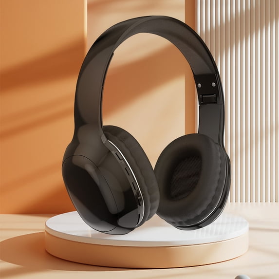 Ankereame Bluetooth 5.3 Subwoofer Headband Wireless Headphones - Noise Cancelling Foldable with Mic, 40mm Drivers, 4-8H Battery, 10M Range, ABS Material