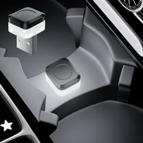 Car Ambient Light, USB Powered LED Interior Decor, Multi-Color Small Car Lighting (2.3x2.3x1.8cm)