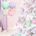 thumbnail image 1 of Ankereame Colorful Foam Christmas Macaron Ornaments - Candy Theme Hanging Decor for Christmas Tree, Festive Holiday Party Decorations, Family Holiday Gift Set, 1 of 7