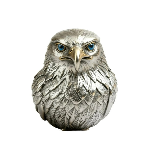 Ankereame Determination Eyes Figurine - Firm Gaze Inspirational Decor for Home Office, Courage & Strength Gift