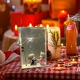 thumbnail image 1 of Large Size DIY Snow Scene Night Light Kit with Doll & Small Street Light - Romantic Winter Decor, Handmade Craft Gift for Her, 1 of 6