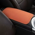 thumbnail image 1 of Leather Car Armrest Pad - Central Console Cushion, All Season Elbow Support, Universal Fit for Most Vehicles, Relieves Arm Fatigue, 1 of 6