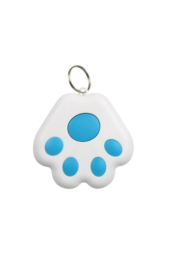 Mini GPS Pet Tracker Bluetooth 5.0 - Paw Keychain Locator for Dogs, Ki-ds, Wallets with Separation Reminder & App