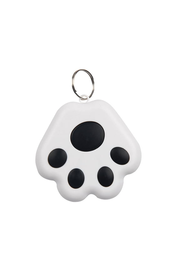 Mini Pet GPS Tracker Bluetooth 5.0 - Anti-Lost Dog/Cat Locator & Key Finder, APP-Controlled Paw Shape Tracker