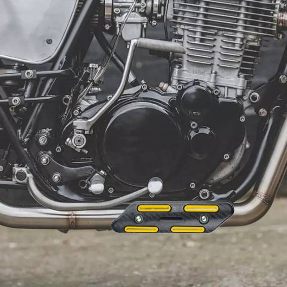 Motorcycle Exhaust Anti-Scald Heat Shield - Decorative Plastic Cover for Exhaust Pipe Protection & Styling