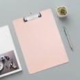 thumbnail image 1 of Pink Heavy-Duty Plastic Folder with Clip & Hook - Thick Writing Board for Stu-dents Office - Eco-Friendly Organizer with Labels, Back to Sch-ool Supplies, 1 of 6
