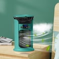 thumbnail image 1 of Portable Mini USB-Powered Desk Fan with Humidifier, 3-Speed Cooling Fan, Low Noise, Colorful Night Light for Office Desktop Bedroom, 1 of 6
