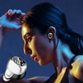 thumbnail image 1 of Ankereame Wireless Bluetooth 5.2 Earbuds with LED Power Display - Monaural Hanging Ear, IPX5 Waterproof for Sports Running & Business Calls - 68H Talk Time, 365 Days Standby, 1 of 7
