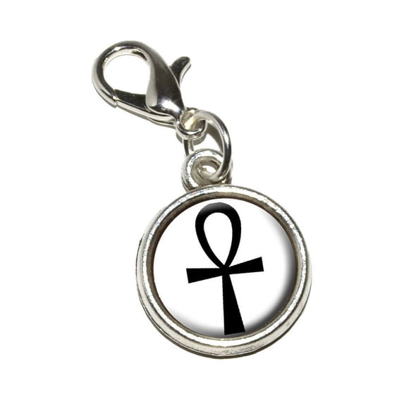 Ankh Cross Design Charm