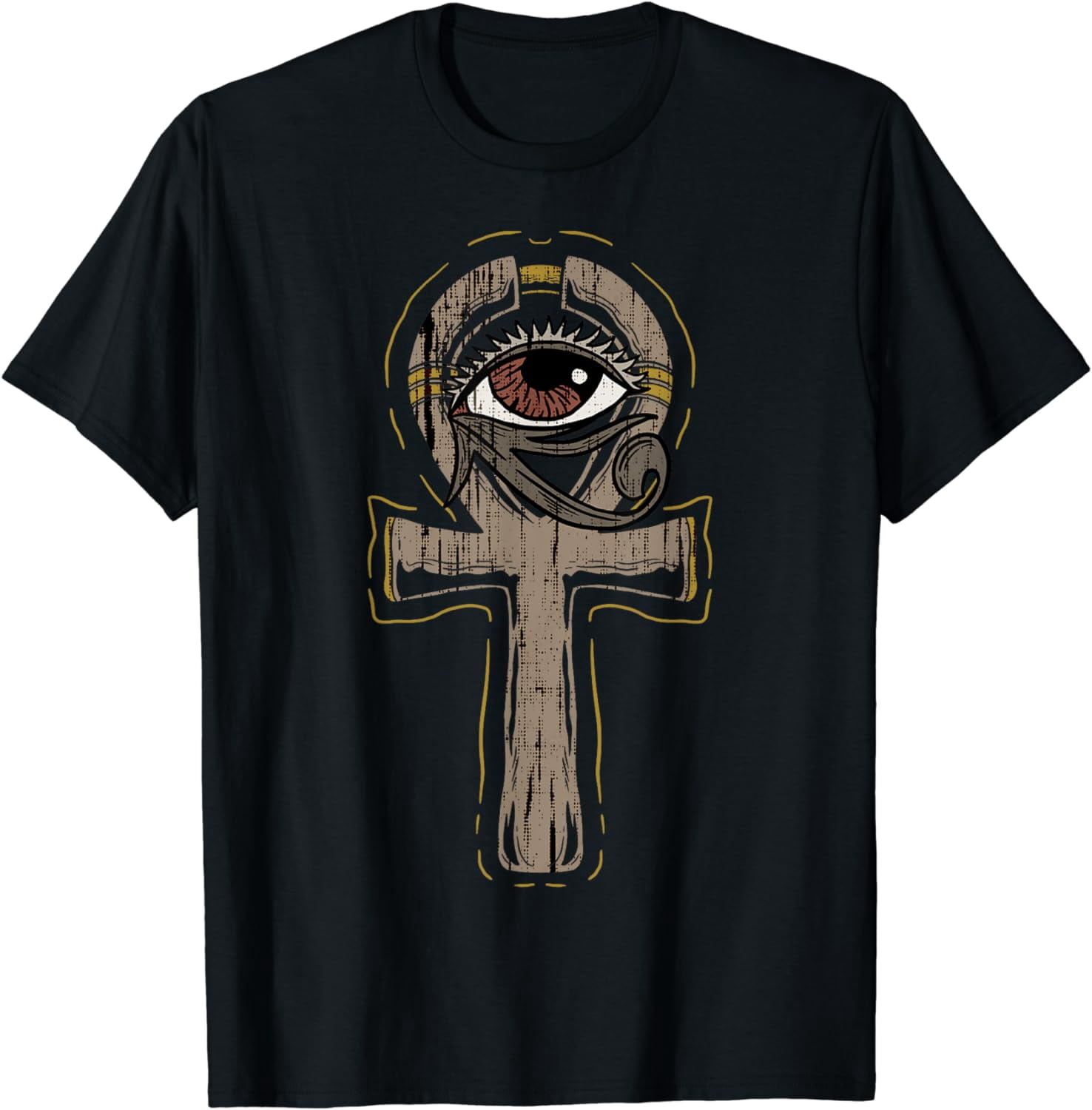 Ankh with Eye of Horus Hoodie Ancient Egypt Culture LT9