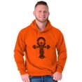 thumbnail image 1 of Ankh Egyptian Cross Symbolic Spiritual Unisex Plus Fleece Graphic Hoodie Brisco Brands 2X, 1 of 5