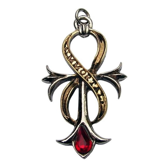 Ankh Of Immortal Infinity Pendant - Life