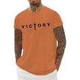 thumbnail image 1 of Ankishi Men's Christian T-Shirts Victory Crew Neck Trendy Tee Shirts Summer Casual Clothes Short Sleeve for Travel Commuting, 1 of 7