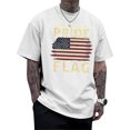 thumbnail image 1 of Ankishi This Is My Pride Flag American T-Shirt Patriotic Short Sleeve Crewneck Graphic Tees Men Loose Summer Clothes for Travel, 1 of 6