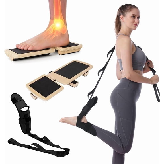 Ankle Balance Board for Stability & Strength Training Single Leg Balance Board Wobble Board Balance Trainer for Ankle Strengthener, Axis Board for Home Gym, Rehab & Athletic Training
