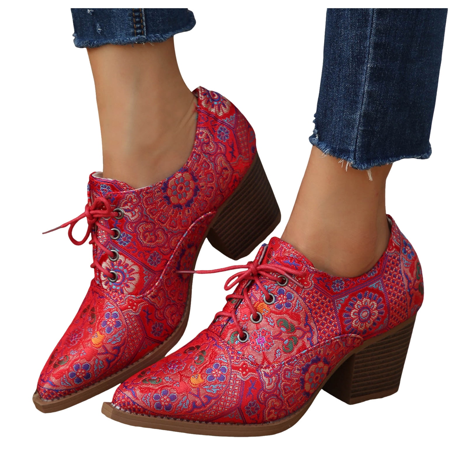 Retro Thick-soled Ankle Short Boots